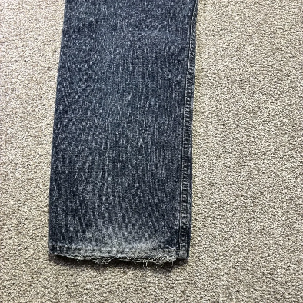 Tommy Hilfiger Freedom Fit Jeans Mens 38x32 Blue Med Wash Relaxed Straight Denim